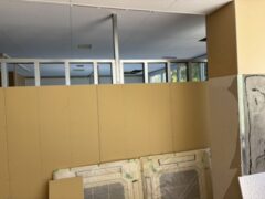 防音室工事状況